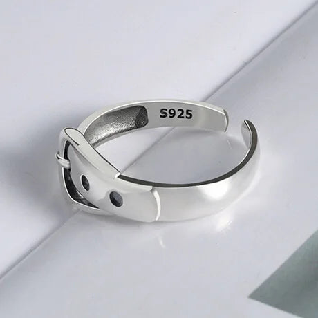 Sterling Silver Ring "Belt"
