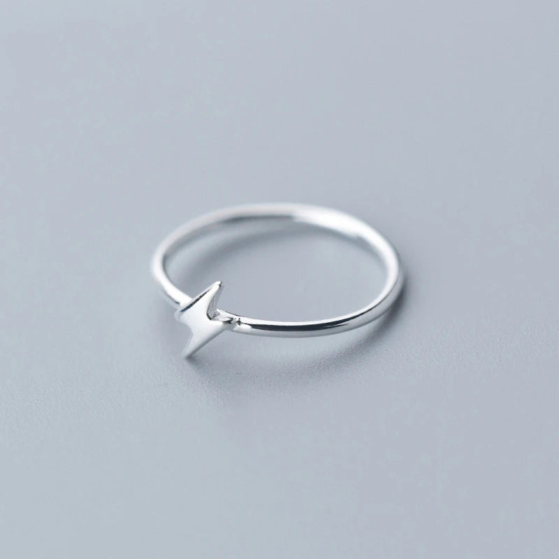 Silver Ring "Simple Life"