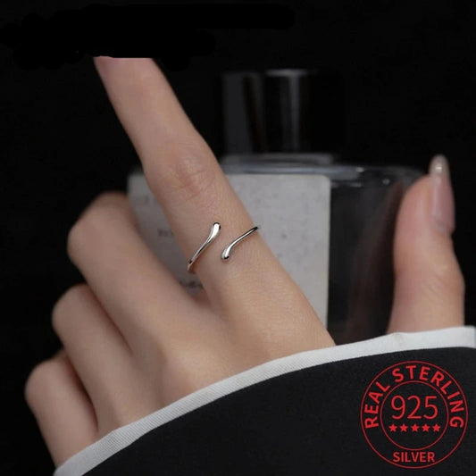 "Simple but Charming" Silver Ring