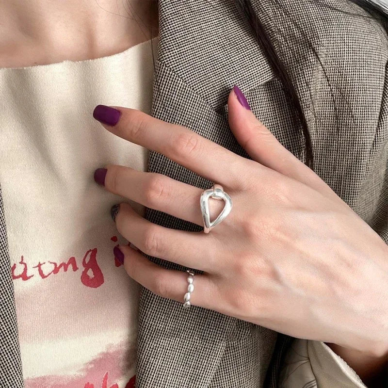 "My Everyday" Silver Rings