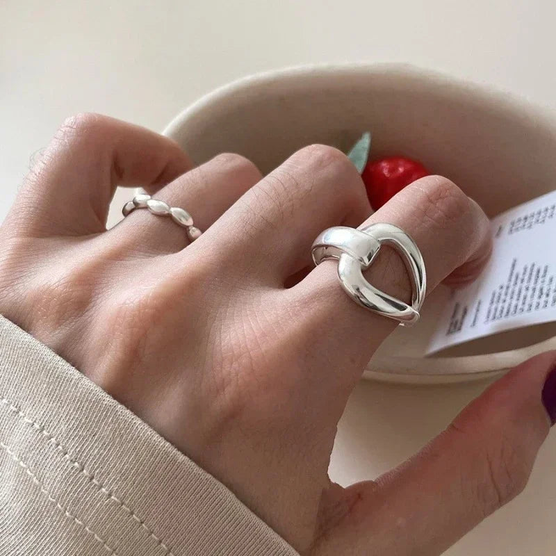 "My Everyday" Silver Rings