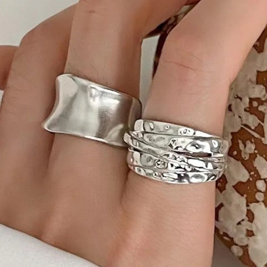 Resizable Elegant Silver Ring
